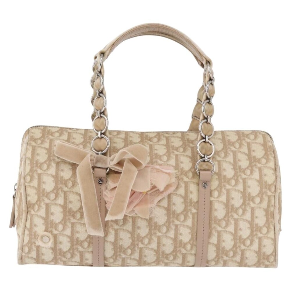Dior Trotter Romantic Handbag Beige